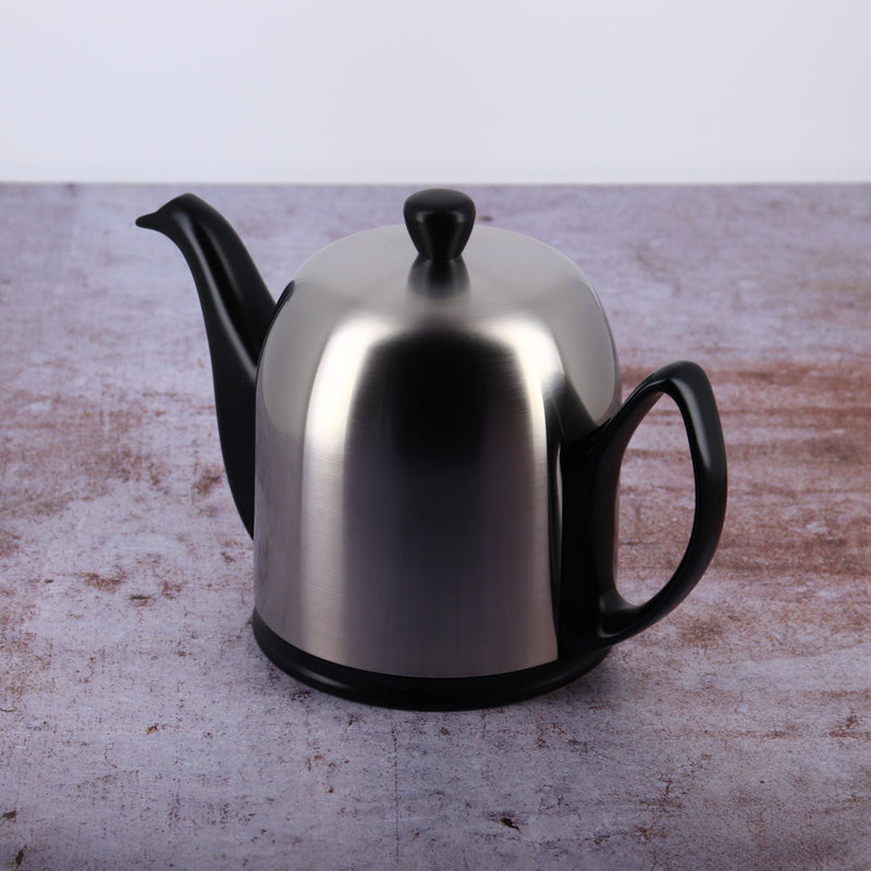 Degrenne Tea pot brushed Lid Black SALAM profile