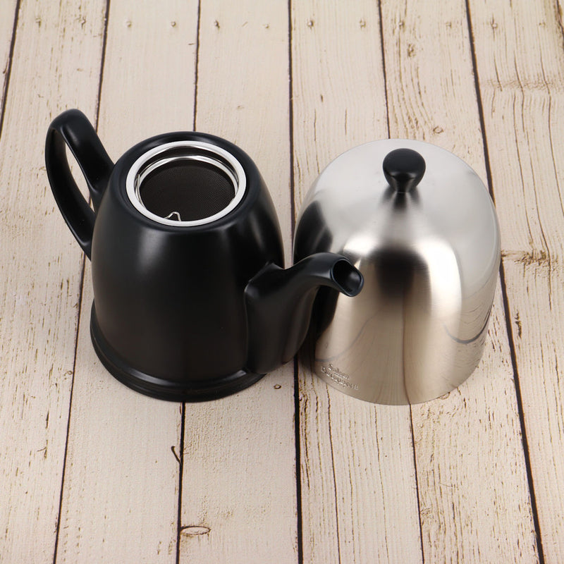 Degrenne Tea pot brushed Lid Black SALAM lid of