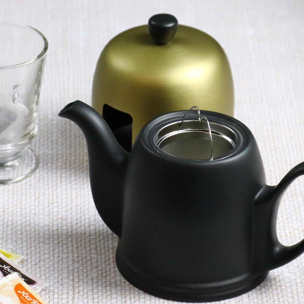 Salam Black Teapot Cupper Lid 4 cups | DEGRENNE