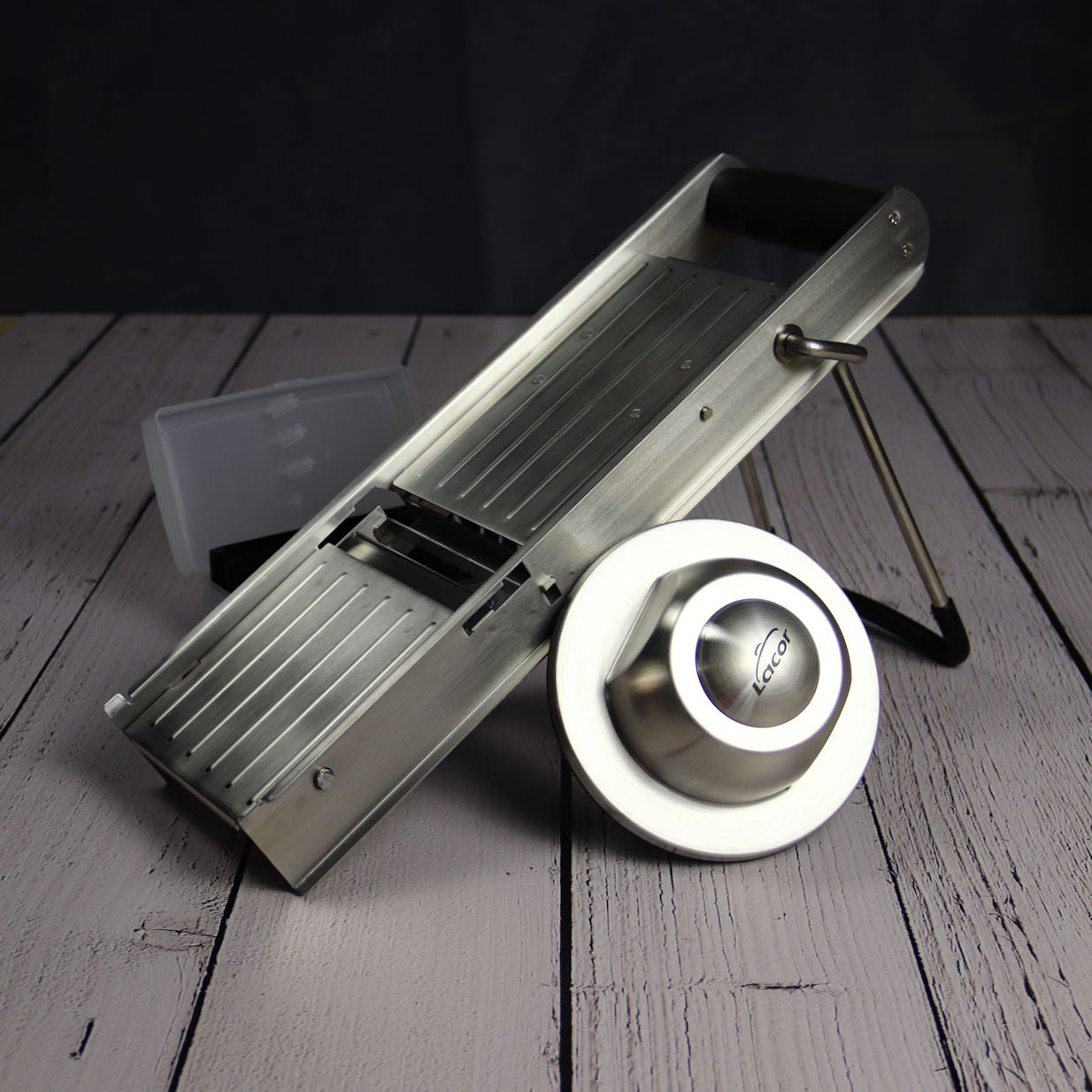 NEU: Profi Mandoline aus Edelstahl Hobeln / Reiben / Schälen Küchenhelfer GSD NEU: Profi Mandoline aus Edelstahl Hobeln / Reiben / Schälen Küchenhelfer GSD