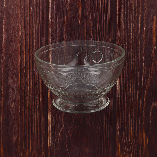 La Rochere Glass Bowls Versailles on Wood Table