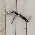 Thiers corkscrew ebony wood handle 2 levels topshot