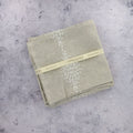 Charvet Edition Embroidered Napkins on Concrate