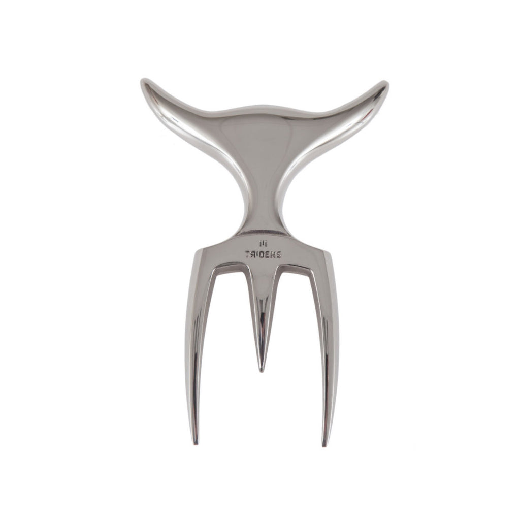 Brushed tridens White Background