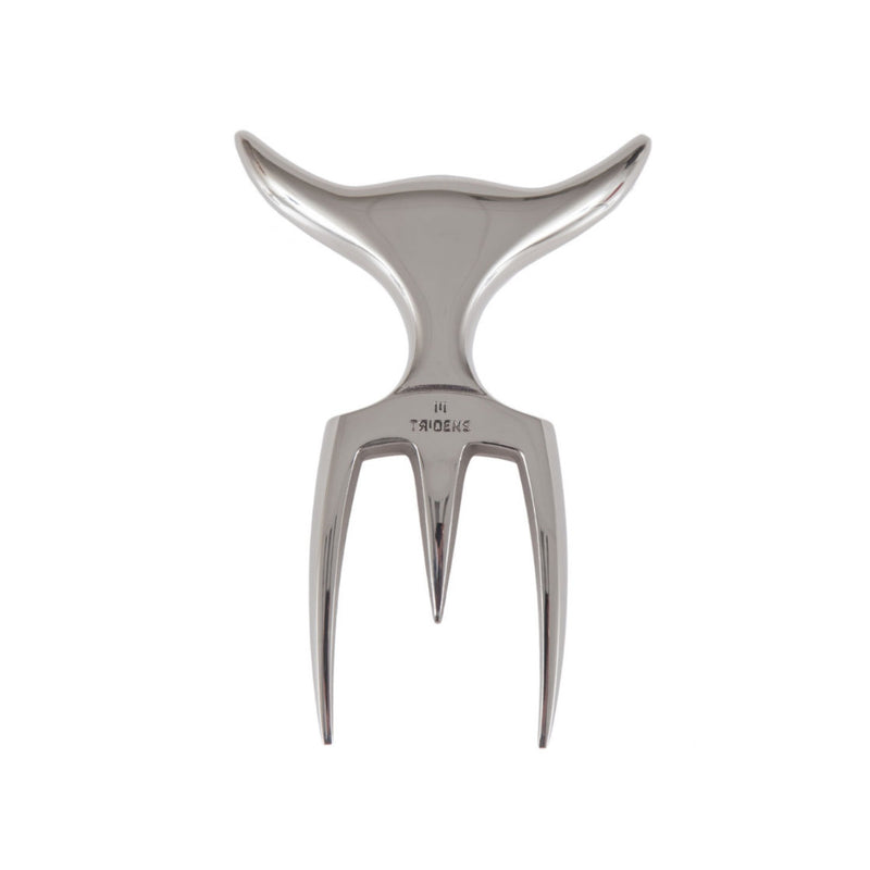Brushed tridens White Background