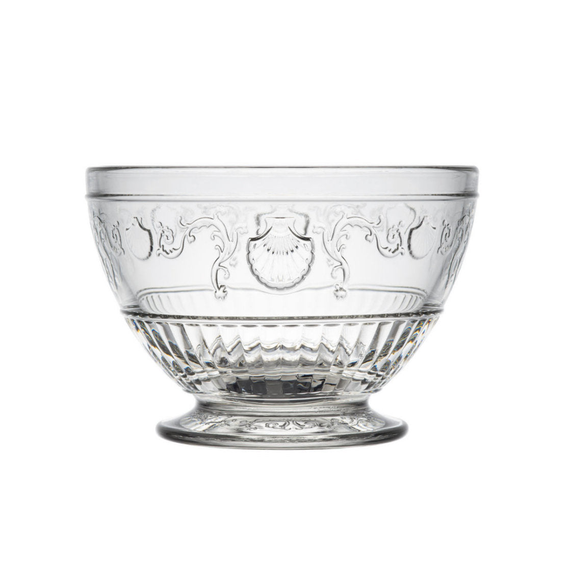 La Rochere Glass Bowls Versailles White Background